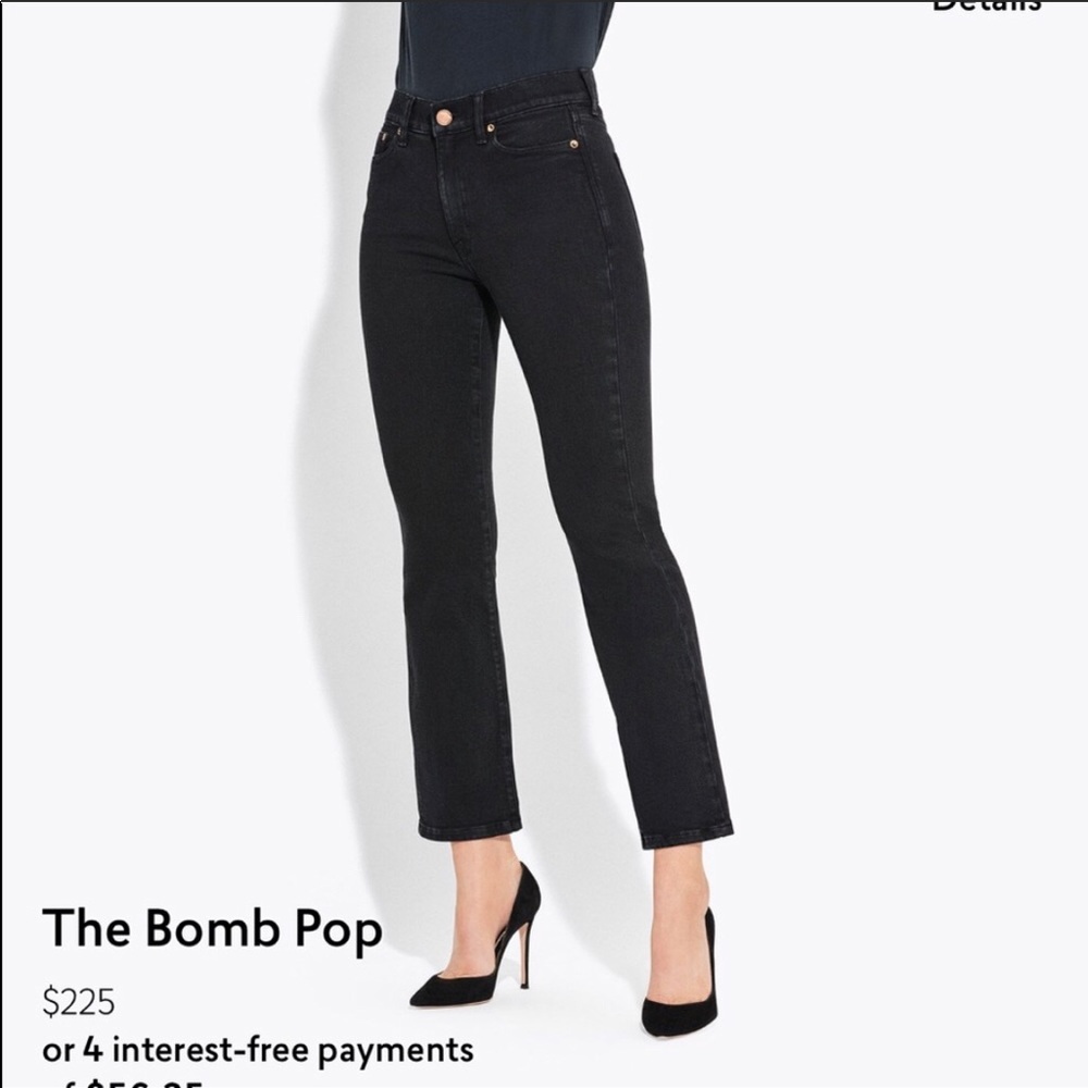AYR, The Bomb Pop Jean, black. Sz. 30